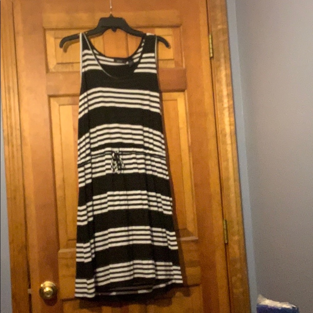 Striped cover up
